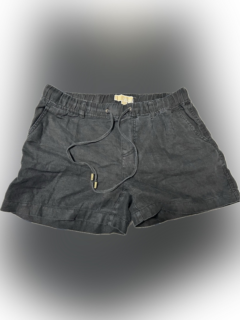 Michael Kors Black Drawstring Women’s Shorts